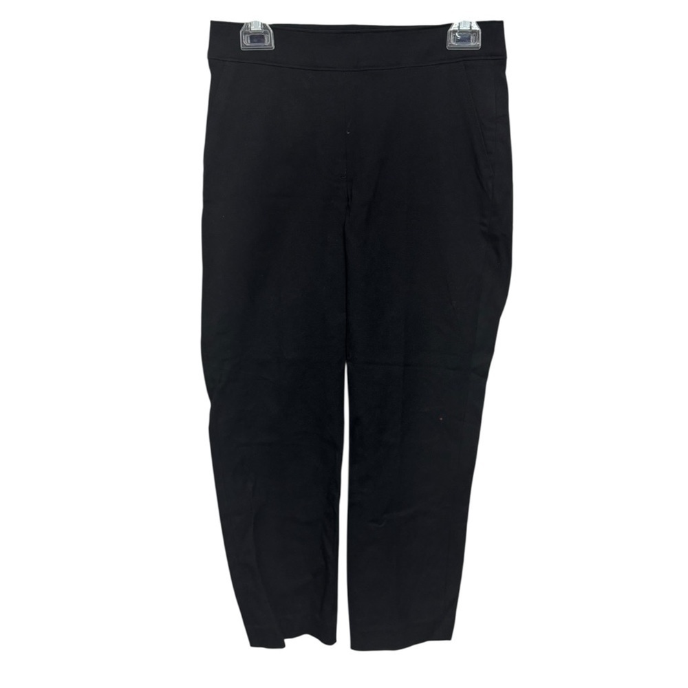 SPANX Black Pull On Dress Pants Medium Petite